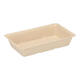 Snackbak Suikerriet 190 x 120 x 35 mm beige A14