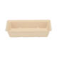 Snackbak Suikerriet 190 x 120 x 35 mm beige A14