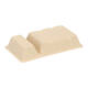 Snackbak Suikerriet 204 x 121 x 35 mm beige A20 (A14+1)