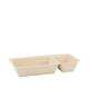 Snackbak Suikerriet 202 x 97 x 35 mm beige A22 (A9+1)