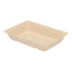 Snackbak Suikerriet 202 x 143 x 35 mm beige A50