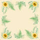 223771 - Tafelkleed Bio Dunicel® 84 x 84 cm Sunflower Dreams