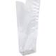 pp kruisbodemzak 100x220mm blanco