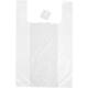 Hemddraagtas HDPE  28 / 7 x 50 cm wit 14 my top quality