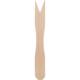 Depa fritesvork hout 80mm naturel