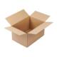 Doos 180 x 110 x 110 mm bruin/bruin enkelgolf fefco 0203