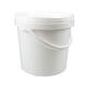 Emmer 5000 cc rond wit + deksel