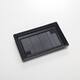 Sushi tray APET 212 x 143 mm OPS zwart S.9179