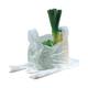 Hemddraagtas HDPE 50/30 x 80 cm wit 30 my