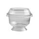 Bak PS 150 ml transparant op voet cristal cup