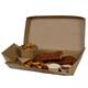 Menubox karton 300 x 160 x 80 mm bruin