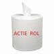 Poetsdoekrol midi wit 2-lgs 19cm 78 mtr budget