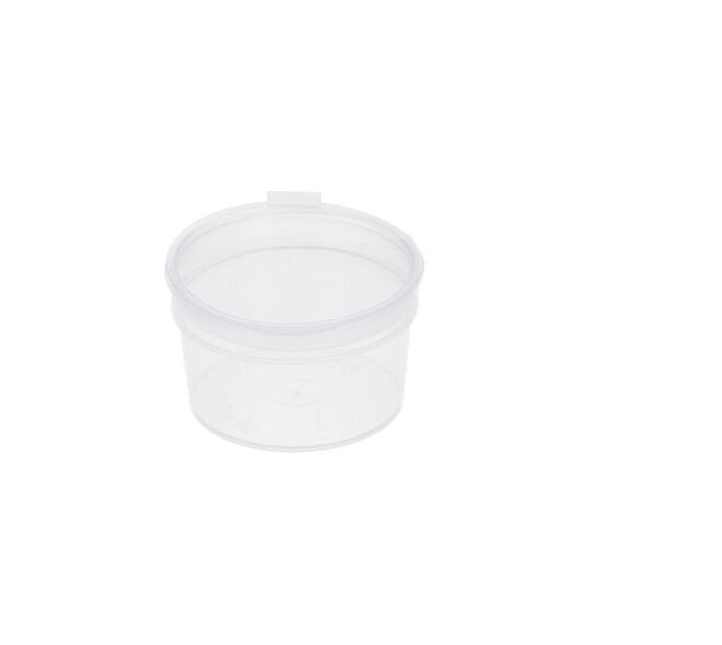 Covercup PP ø49/28 transparant 28 ml rond