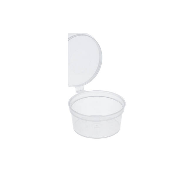 Covercup PP ø61/30 transparant 50 ml rond