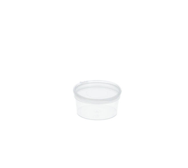 Covercup PP ø61/30 transparant 50 ml rond
