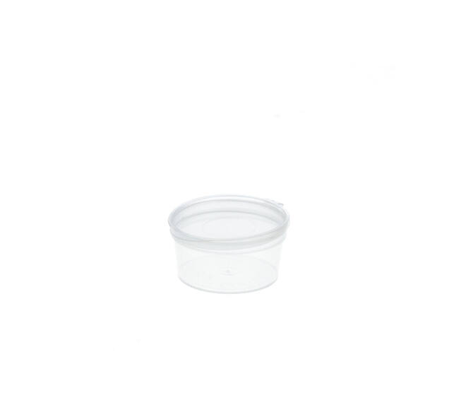 Covercup PP ø61/30 transparant 50 ml rond