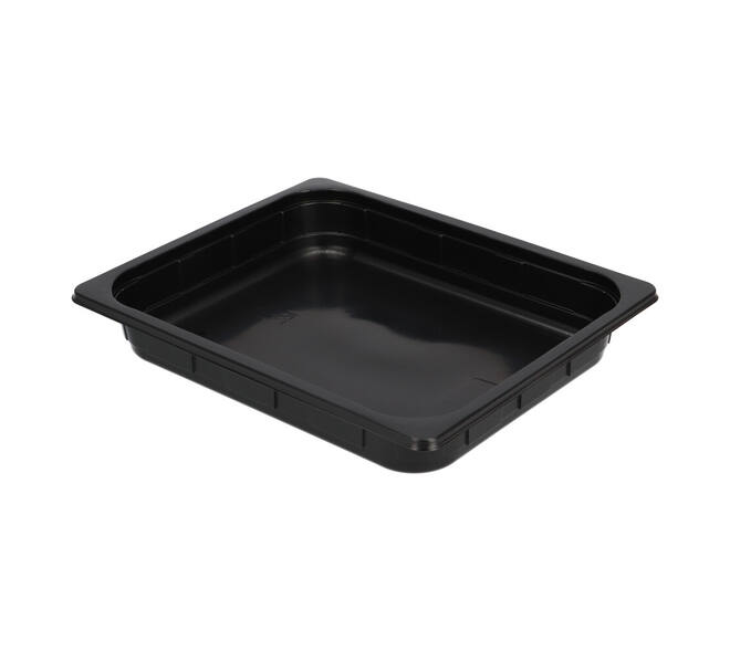 Gastrobak PP 1/2 G50 rechthoekig 325 x 265 x 50 mm zwart 3300 cc