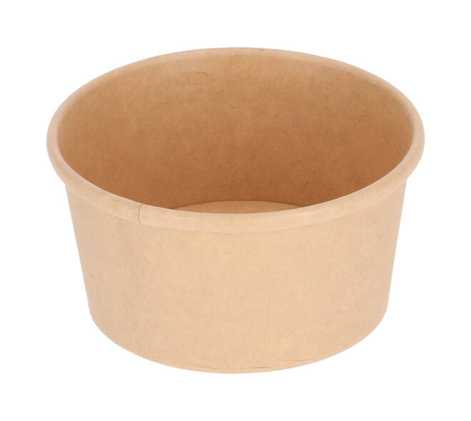 Bak bruinkraft/PE rond Ø  96/48 mm 200 ml  6oz  - 230 - MBP