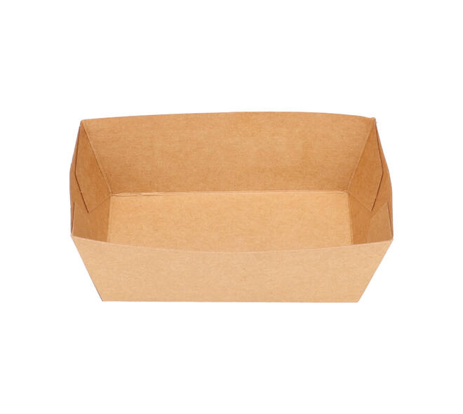 Bakjes bruinkraft/PE 90 x 64 x 32 mm - A7