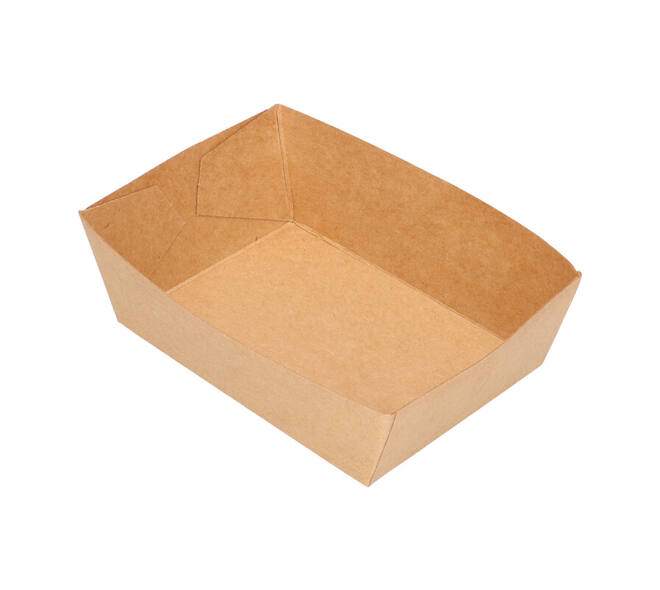 Bakjes bruinkraft/PE 90 x 64 x 32 mm - A7