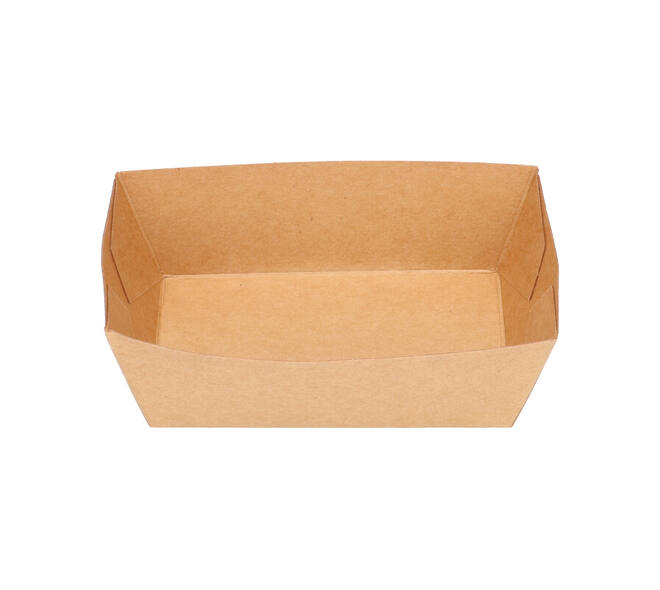 Bakjes bruinkraft/PE 90 x 64 x 32 mm - A7