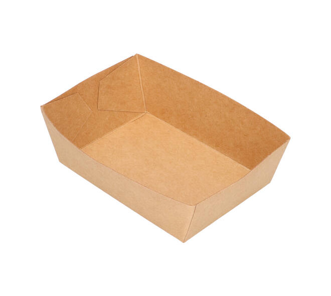 Bakjes bruinkraft/PE 90 x 64 x 32 mm - A7