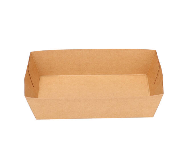 Bakjes bruinkraft/PE 130 x 80 x 37 mm - A13