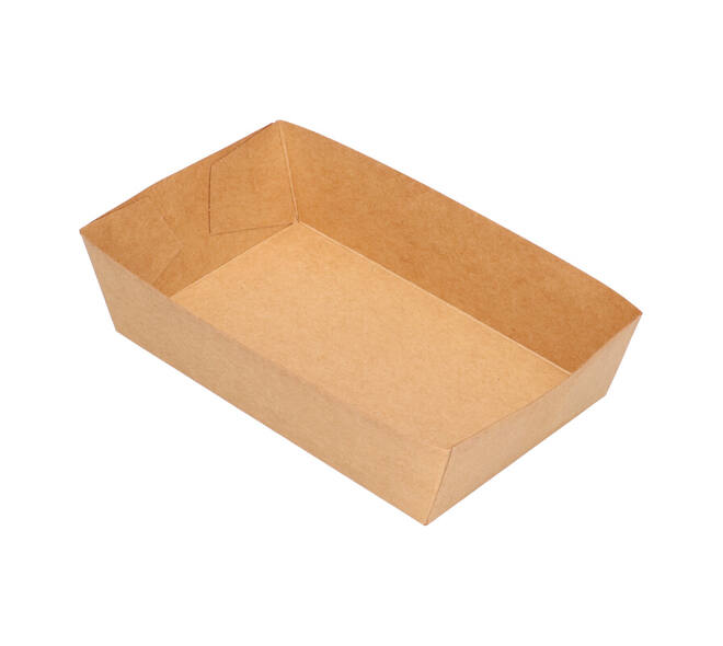 Bakjes bruinkraft/PE 130 x 80 x 37 mm - A13