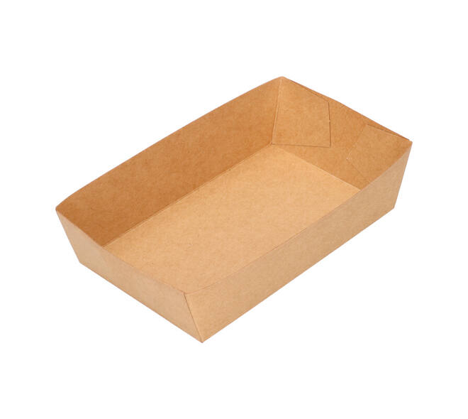 Bakjes bruinkraft/PE 130 x 80 x 37 mm - A13