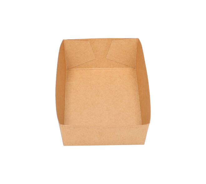 Bakjes bruinkraft/PE 130 x 80 x 37 mm - A13