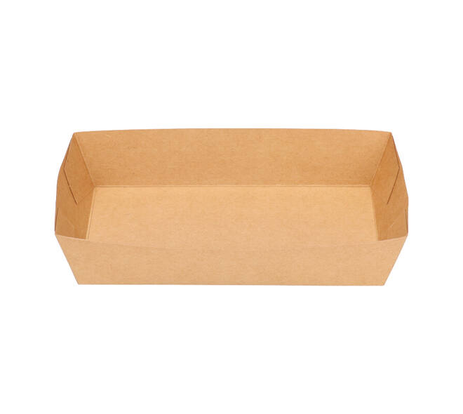 Bakjes bruinkraft/PE 158 x 88 x 37 mm - A14