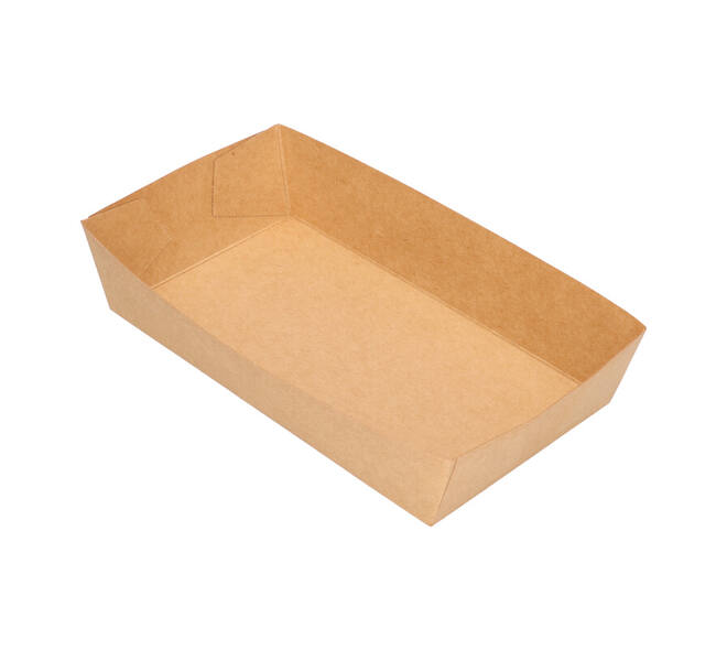 Bakjes bruinkraft/PE 158 x 88 x 37 mm - A14