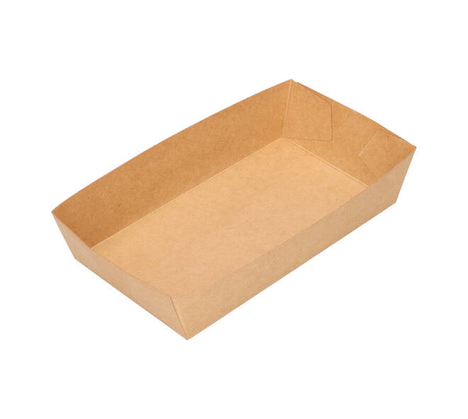 Bakjes bruinkraft/PE 158 x 88 x 37 mm - A14