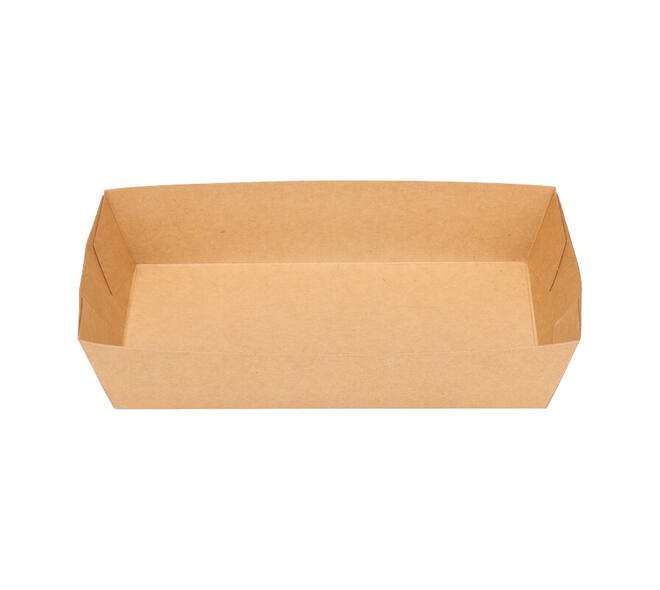 Bakjes bruinkraft/PE 158 x 88 x 37 mm - A14