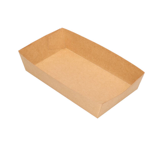 Bakjes bruinkraft/PE 158 x 88 x 37 mm - A14
