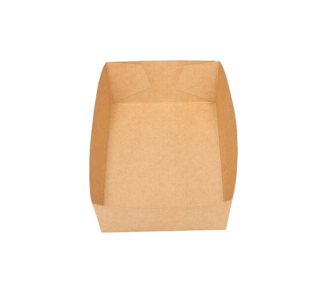 Bakjes bruinkraft/PE 158 x 88 x 37 mm - A14