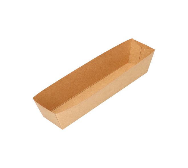 Bakjes bruinkraft/PE 175 x 38 x 37 mm - A16