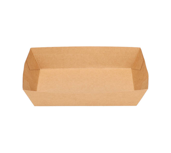 Bakjes bruinkraft/PE 160 x 100 x 40 mm - A50
