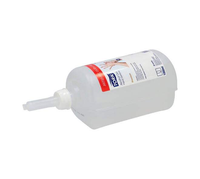 420103 - Handdesinfectie alcohol gel 1 liter transparant TORK