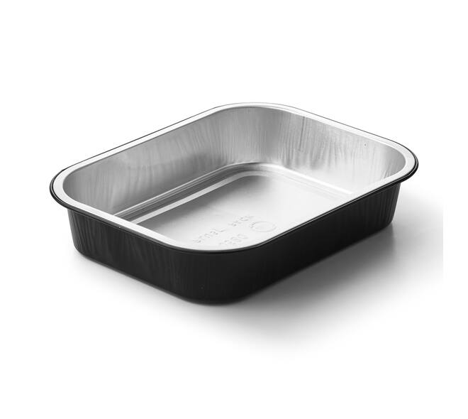 Aluminium bakken Ready 2 Cook 178 x 136 x 34 mm 580 ml zwart 0058012100