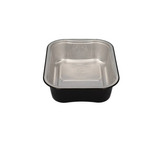 Aluminium bakken Ready 2 Cook 178 x 136 x 45 mm 750 ml zwart 0072612200