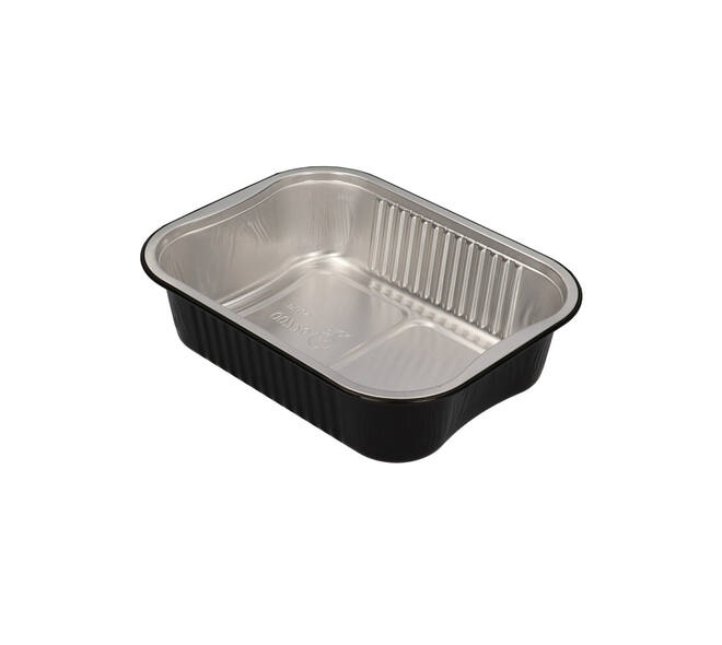 Aluminium bakken Ready 2 Cook 178 x 136 x 45 mm 750 ml zwart 0072612200