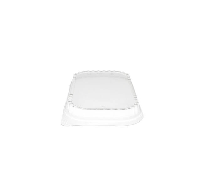 Deksel 234 x 138 mm transparant tbv alu bak 240 x 144 x 25 mm "Ready2cook" 5021100203