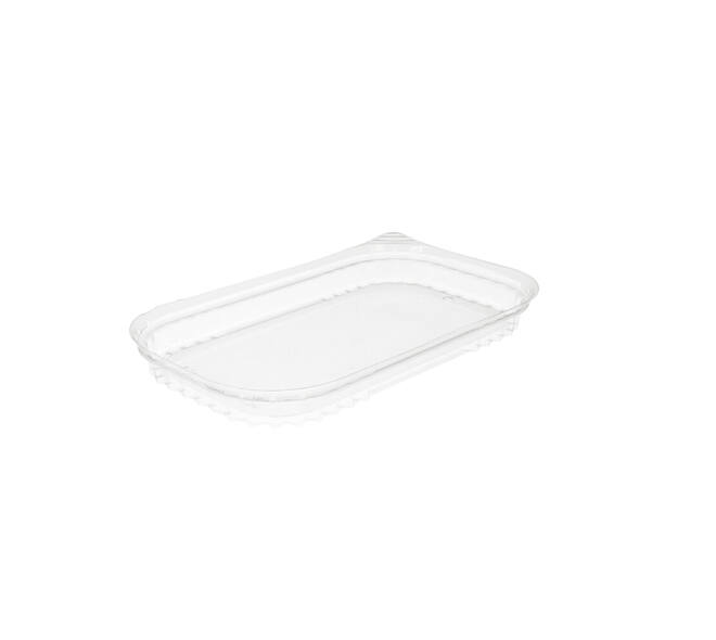 Deksel 234 x 138 mm transparant tbv alu bak 240 x 144 x 25 mm "Ready2cook" 5021100203