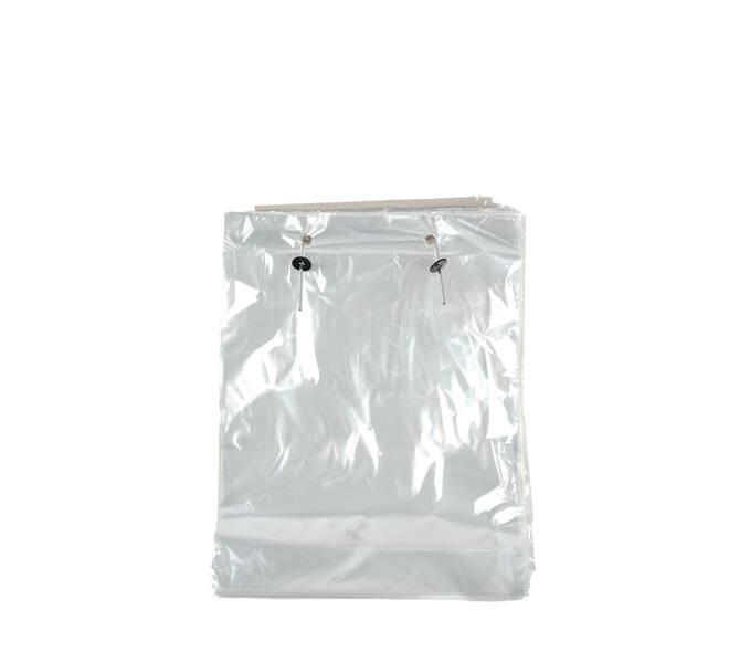Beugelzakken LDPE Top Clear 28 x 32 + 2x4 cm 25 my