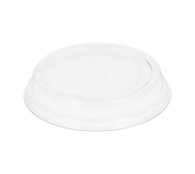 188061 - Deksel 100% rPET tbv Bowl bagasse169212 - 212x212x37 mm transparantl