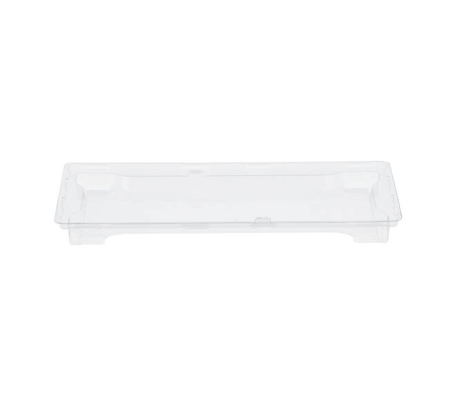 Deksel APET t.b.v.Tapas tray 25 x 12 x 3  cm transpanrant - 459410