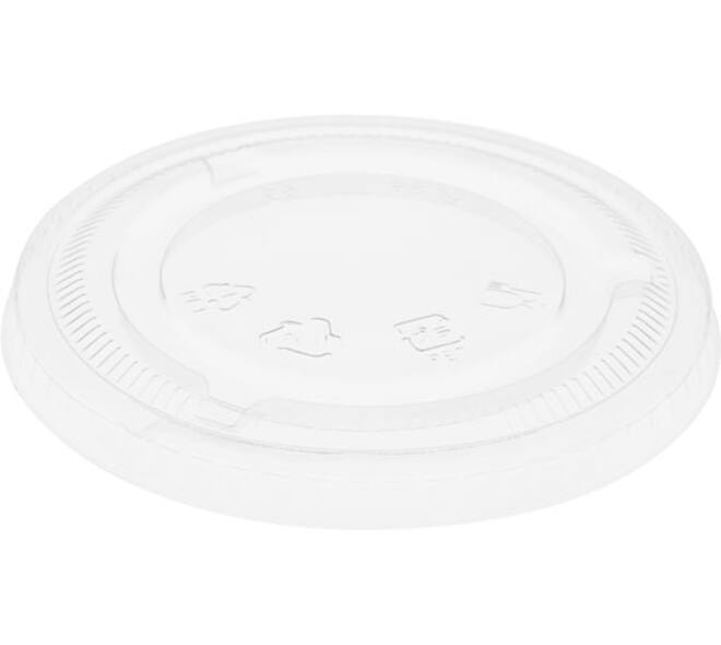 177998 - Deksel plat Rpet ecoecho tbv 41/47/59 cc zonder gat transparant