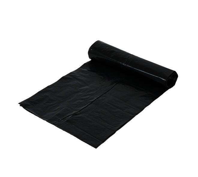 Afvalzak LDPE 45 x 50 cm zwart T35 op rol (á 25 st)