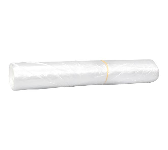 Afvalzak HDPE 50 x 55 cm transparant T10 op rol (á 50 st)